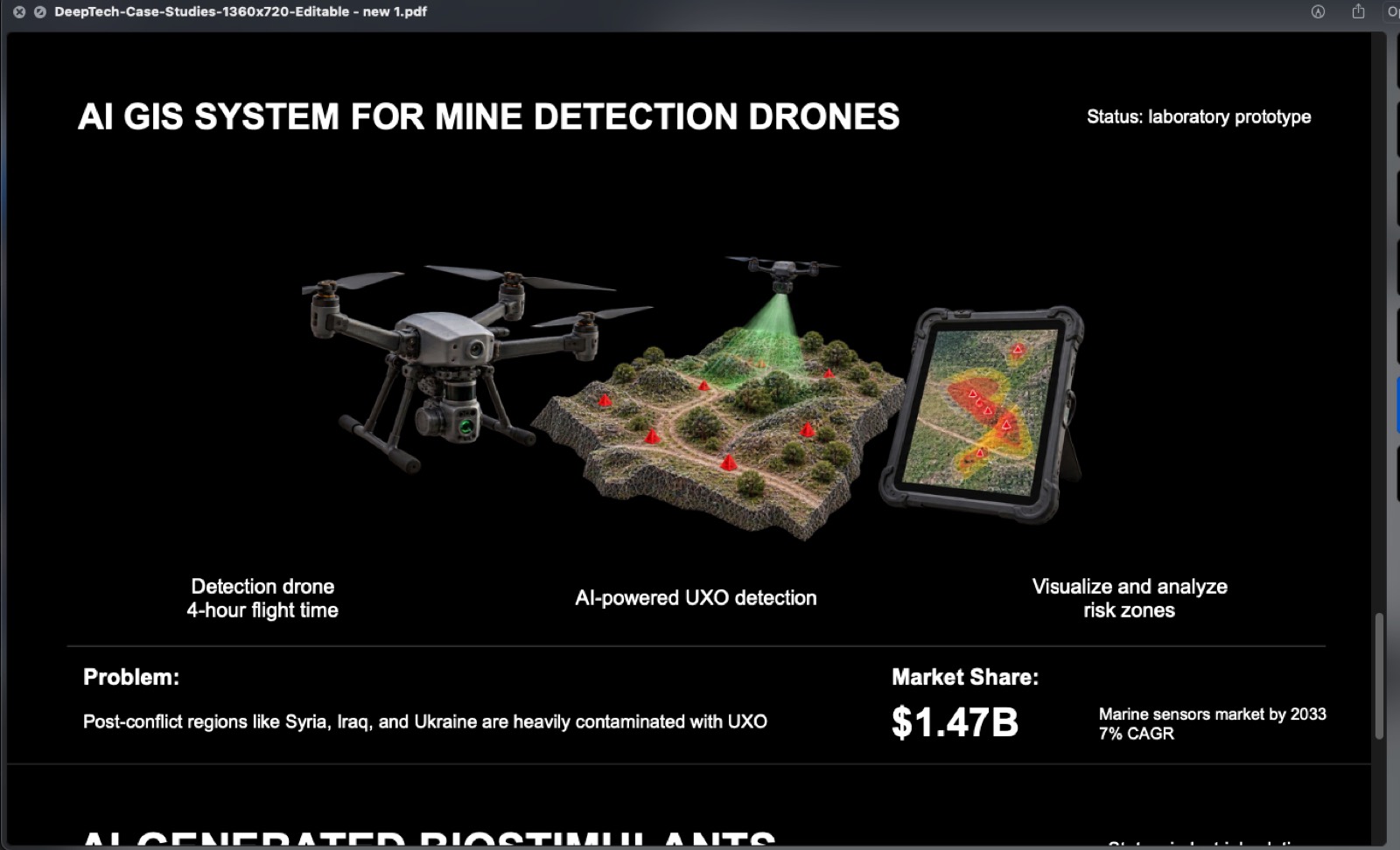 AI GIS mapping system interface